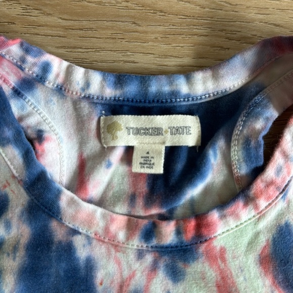 Tucker and Tate girls tie-dyed tank dress size 4 - Picture 2 of 3